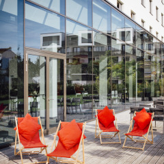 Отель Holiday Inn Munich - Westpark Мюнхен бассейн