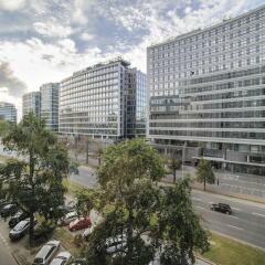 Апартаменты Warsaw Panorama Apartment балкон