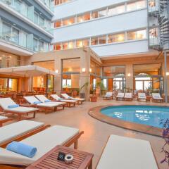 Отель Ibiscus Hotel Греция, Родос - 3 отзыва об отеле, цены и фото номеров - забронировать отель Ibiscus Hotel онлайн бассейн фото 2