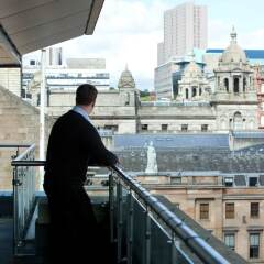 Отель The Spires Glasgow балкон