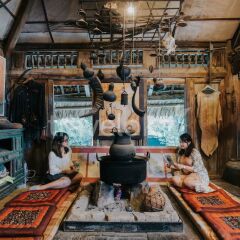 Отель Dao Anh Khanh Treehouse Ханой интерьер отеля фото 2