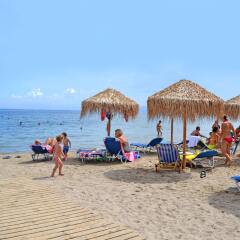 Messonghi Beach Hotel Сивота пляж фото 2