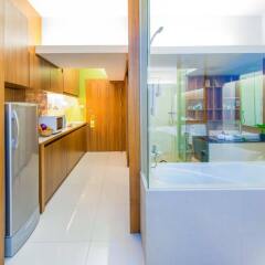 Апартаменты Laemtong Serviced Apartment ванная фото 2