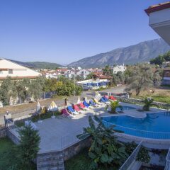 Infinity Olympia Apartments Турция, Олудениз - отзывы, цены и фото номеров - забронировать отель Infinity Olympia Apartments онлайн балкон