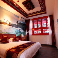 Beijing 161 Lama Temple Courtyard Hotel комната для гостей