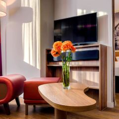 Отель Aparthotel Adagio Frankfurt City Messe комната для гостей фото 4