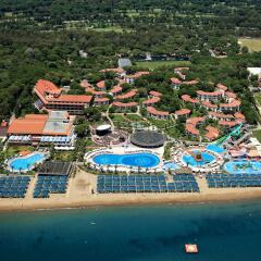 Papillon Belvil Holiday Village Турция, Белек - 10 отзывов об отеле, цены и фото номеров - забронировать отель Papillon Belvil Holiday Village онлайн пляж
