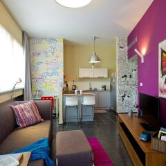 King George 83 Vacation apartments Израиль, Тель-Авив - 2 отзыва об отеле, цены и фото номеров - забронировать отель King George 83 Vacation apartments онлайн комната для гостей фото 5