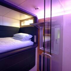 Отель YOTELAIR Amsterdam Schiphol - Transit Hotel Нидерланды, Схипхол - отзывы, цены и фото номеров - забронировать отель YOTELAIR Amsterdam Schiphol - Transit Hotel онлайн ванная