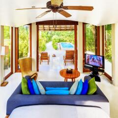 Отель Conrad Maldives Rangali Island 5* Вилла Делюкс с различными типами кроватей фото 2