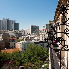 Отель Odessa Montparnasse Париж балкон фото 3