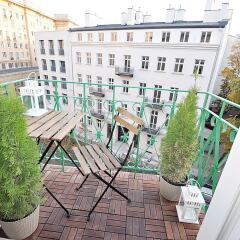 Отель Plac Konstytucji Apartament балкон