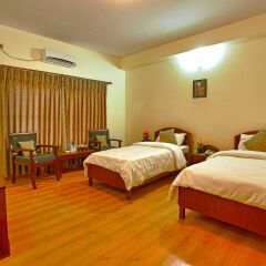 Отель Crown Himalayas Непал, Покхара - отзывы, цены и фото номеров - забронировать отель Crown Himalayas онлайн комната для гостей фото 5