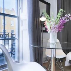 Отель Modern and Bright 1 Bed Apartment in Marylebone Великобритания, Лондон - отзывы, цены и фото номеров - забронировать отель Modern and Bright 1 Bed Apartment in Marylebone онлайн балкон