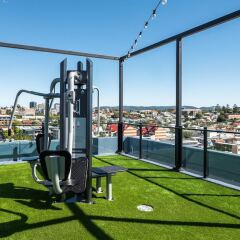 Апартаменты Baxter Street Apartments спортивное сооружение