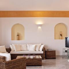 Отель Santorini Princess Luxury Spa Hotel Греция, Остров Санторини - отзывы, цены и фото номеров - забронировать отель Santorini Princess Luxury Spa Hotel онлайн комната для гостей фото 3