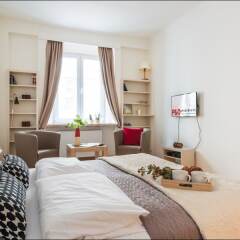 Апартаменты P&O Apartments Podwale комната для гостей фото 2