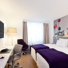 Отель NH Collection Berlin Mitte Am Checkpoint Charlie 4* Стандартный номер с разными типами кроватей фото 43