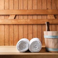 Отель Crystal Springs Beach Hotel Кипр, Протарас - 13 отзывов об отеле, цены и фото номеров - забронировать отель Crystal Springs Beach Hotel онлайн сауна