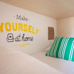 Toc Hostel Madrid Кровать в общем номере с двухъярусной кроватью фото 3