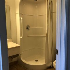 Отель Econo Lodge Saint Louis США, Сент-Луис - отзывы, цены и фото номеров - забронировать отель Econo Lodge Saint Louis онлайн ванная