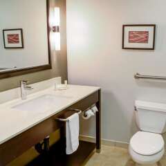 Отель Comfort Inn And Suites Near Universal Studios Лос-Анджелес ванная фото 2