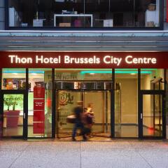 Отель Thon Brussels City Centre Брюссель банкомат
