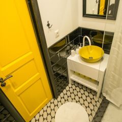 Гостиница Kandinsky Smart Apart в Санкт-Петербурге отзывы, цены и фото номеров - забронировать гостиницу Kandinsky Smart Apart онлайн Санкт-Петербург ванная