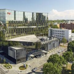 Отель Hilton Tallinn Park балкон