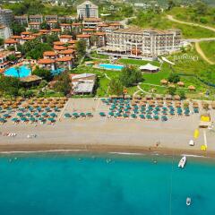 Justiniano Theodora Resort Турция, Окурджалар - отзывы, цены и фото номеров - забронировать отель Justiniano Theodora Resort онлайн пляж