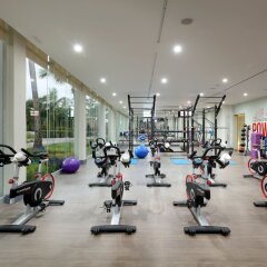 Отель Grand Palladium Punta Cana Resort & Spa - Все включено Доминикана, Пунта Кана - отзывы, цены и фото номеров - забронировать отель Grand Palladium Punta Cana Resort & Spa - Все включено онлайн фитнесс-зал фото 2