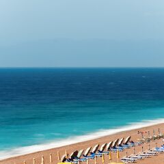 Mitsis Petit Palais Beach Hotel Родос пляж