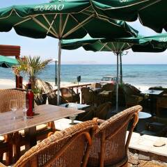 Отель Kaissa Beach Греция, Гувес - 1 отзыв об отеле, цены и фото номеров - забронировать отель Kaissa Beach онлайн пляж