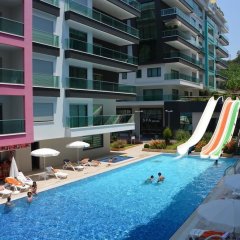 Konak Seaside Homes Турция, Аланья - отзывы, цены и фото номеров - забронировать отель Konak Seaside Homes онлайн бассейн