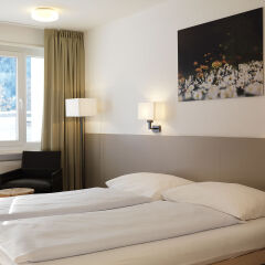 Отель Serviced Apartments by Solaria Швейцария, Давос - 1 отзыв об отеле, цены и фото номеров - забронировать отель Serviced Apartments by Solaria онлайн комната для гостей фото 2