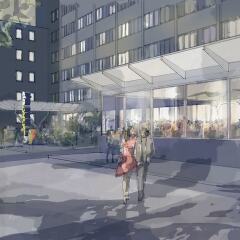 Отель Wakeup Copenhagen Bernstorffsgade