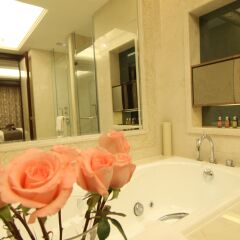Отель Tang Dynasty West Market Hotel Xian Китай, Сиань - отзывы, цены и фото номеров - забронировать отель Tang Dynasty West Market Hotel Xian онлайн ванная