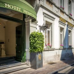 Отель Relais & Chateaux Hotel Heritage Бельгия, Брюгге - 1 отзыв об отеле, цены и фото номеров - забронировать отель Relais & Chateaux Hotel Heritage онлайн вид на фасад