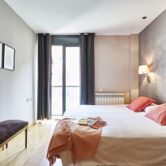 Отель AinB Sagrada Familia Apartments Испания, Барселона - 2 отзыва об отеле, цены и фото номеров - забронировать отель AinB Sagrada Familia Apartments онлайн комната для гостей фото 9