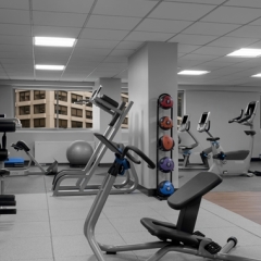 Отель DoubleTree by Hilton Metropolitan - New York City США, Нью-Йорк - 9 отзывов об отеле, цены и фото номеров - забронировать отель DoubleTree by Hilton Metropolitan - New York City онлайн фитнесс-зал фото 4