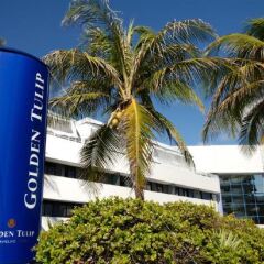Отель Golden Tulip Sharjah ОАЭ, Шарджа - 1 отзыв об отеле, цены и фото номеров - забронировать отель Golden Tulip Sharjah онлайн пляж фото 2