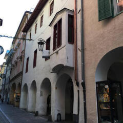 Отель Portici Merano Меран вид на фасад