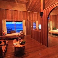 Отель Hupin Inle Khaung Daing Resort комната для гостей фото 3