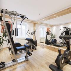Hotel Goldener Löwe фитнесс-зал