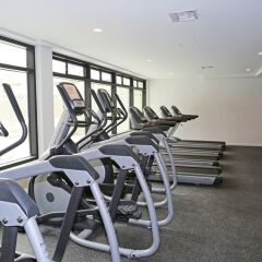 Отель Wilshire Condos By Barsala Лос-Анджелес фитнесс-зал фото 2