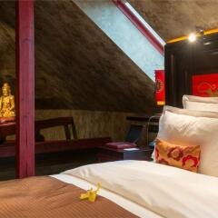 Отель Buddha-Bar Hotel Prague Чехия, Прага - 13 отзывов об отеле, цены и фото номеров - забронировать отель Buddha-Bar Hotel Prague онлайн комната для гостей фото 3