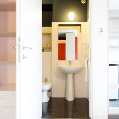 Отель We_Bologna - Hostel Италия, Болонья - 3 отзыва об отеле, цены и фото номеров - забронировать отель We_Bologna - Hostel онлайн ванная фото 2