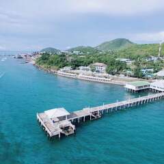 Отель Rimtalay Resort Koh Larn пляж