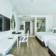 Отель Anajak Bangkok Hotel Таиланд, Бангкок - 3 отзыва об отеле, цены и фото номеров - забронировать отель Anajak Bangkok Hotel онлайн комната для гостей фото 3
