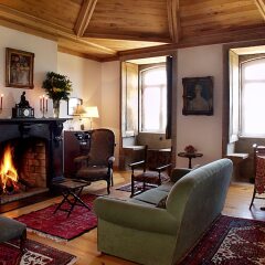 Отель Casa De Vilarinho De S.romão Саброза интерьер отеля